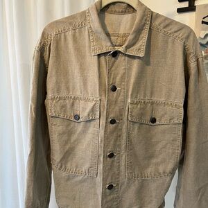 United Colors Of Benetton Vintage Italian Linen Jacket